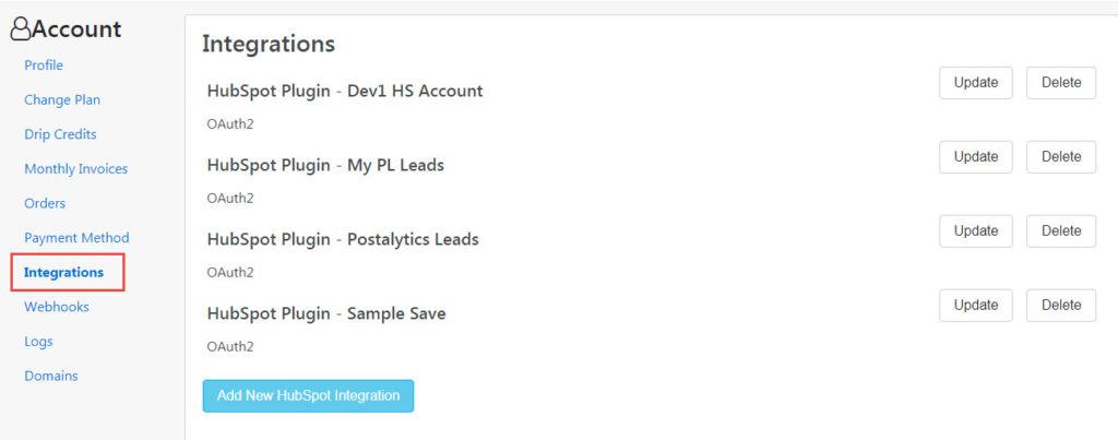 Integrations