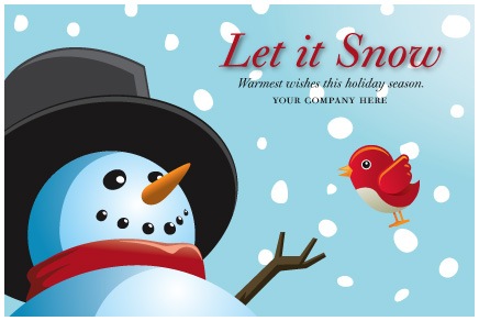 Holiday Snowman - Postalytics