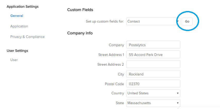 Infusionsoft Custom Fields