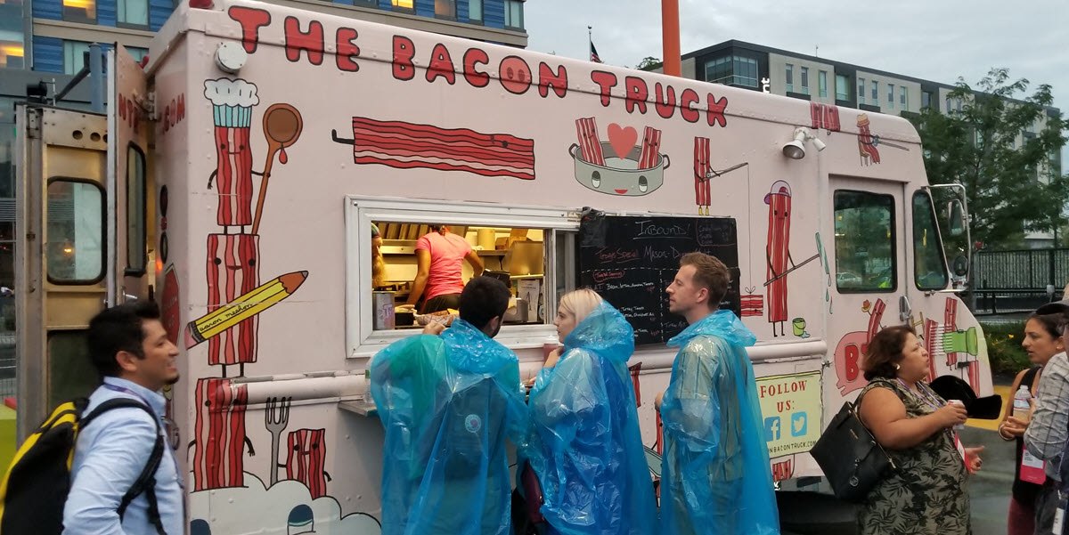 Inbound Bacon Truck