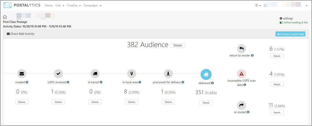 Campaign Dashboard New