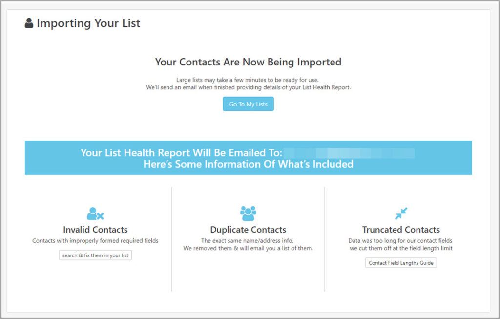 Contacts Now Being Imported - HubSpot