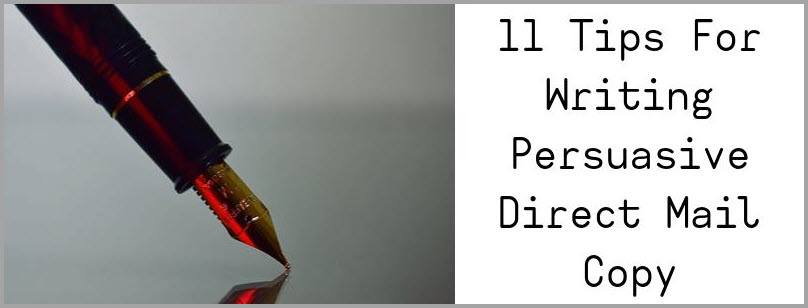 headline image - 11 tips for writing persuasive direct mail copy