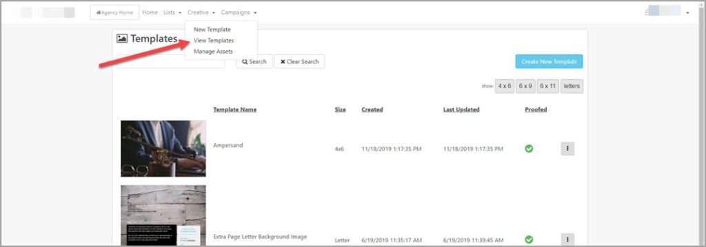 Access-Template-Library-Top-Menu