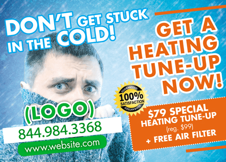 $79 special offer - HVAC postcard