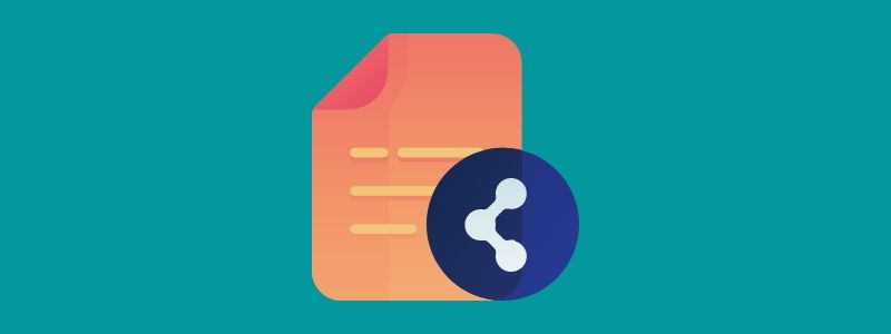 social media share with qr code scan