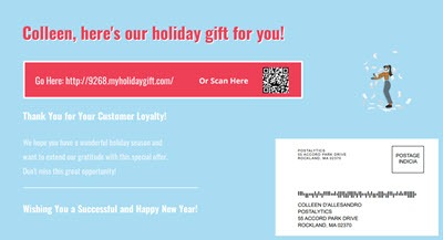 Holiday Card Personalized - Postalytics