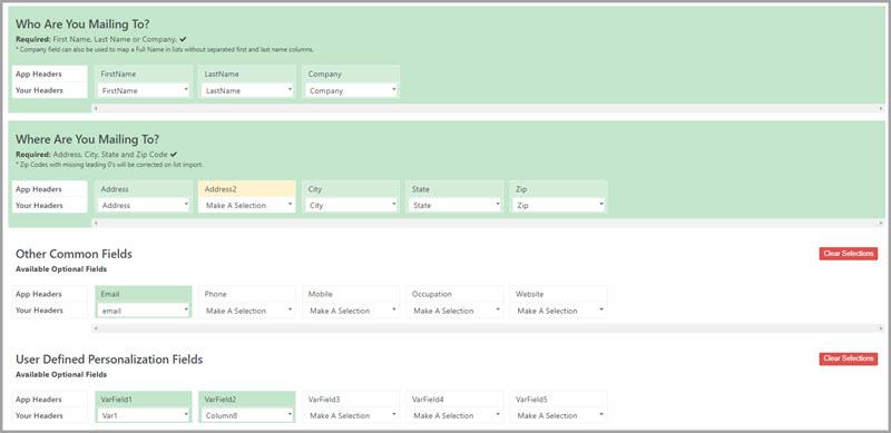 automatic list mapping and memory