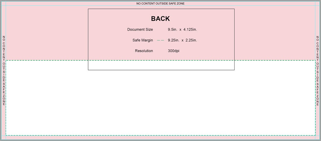 Custom envelope back - Postalytics