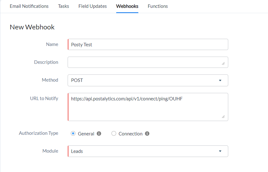Webhook setup1