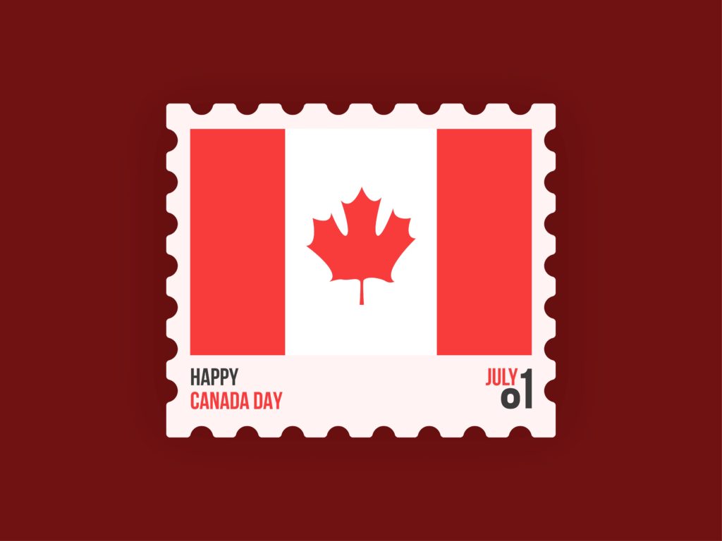 Canada Post Stamp Illustration