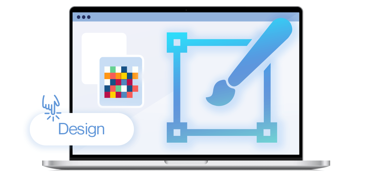 Software for designing direct mail