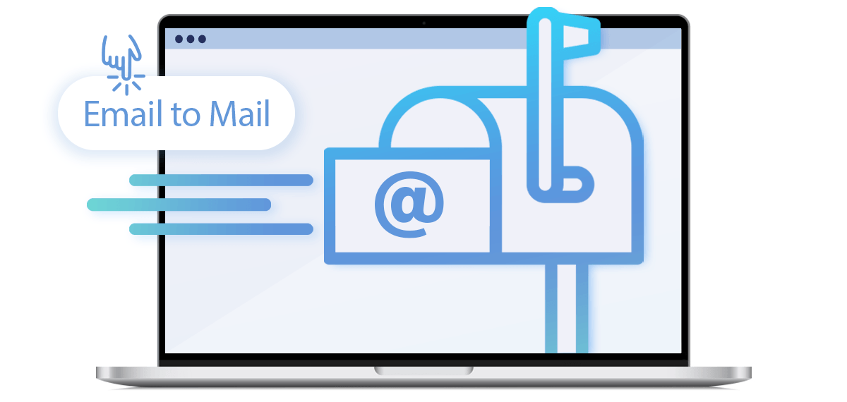 Converting email to mail