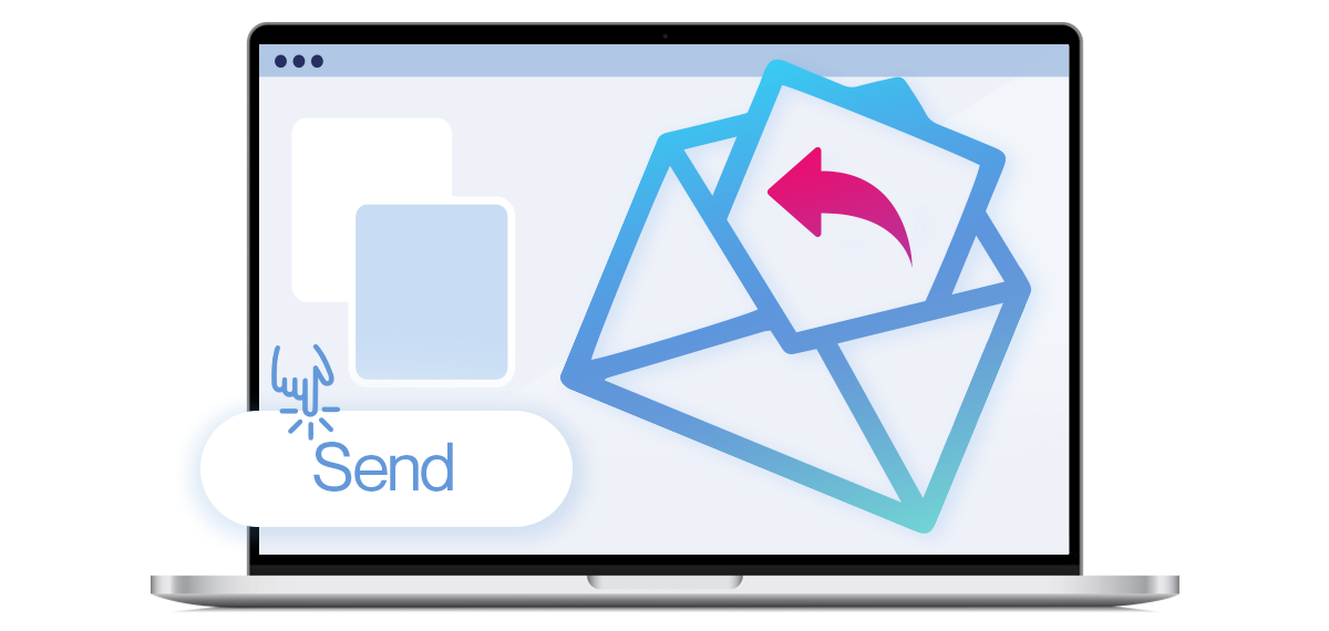 illustrated preview of business reply mail