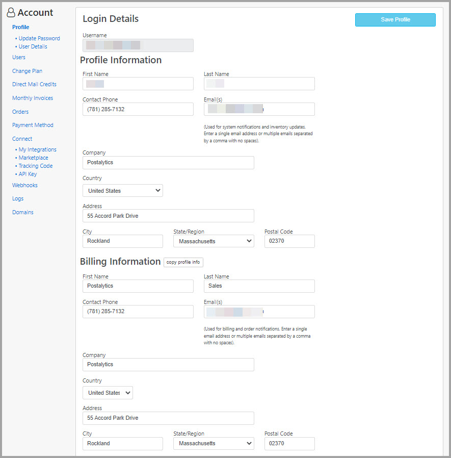 New-Profile-Page