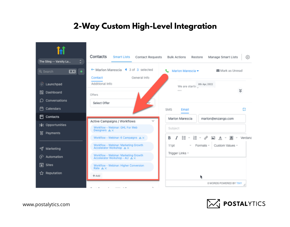 2-Way Custom High-Level Integration