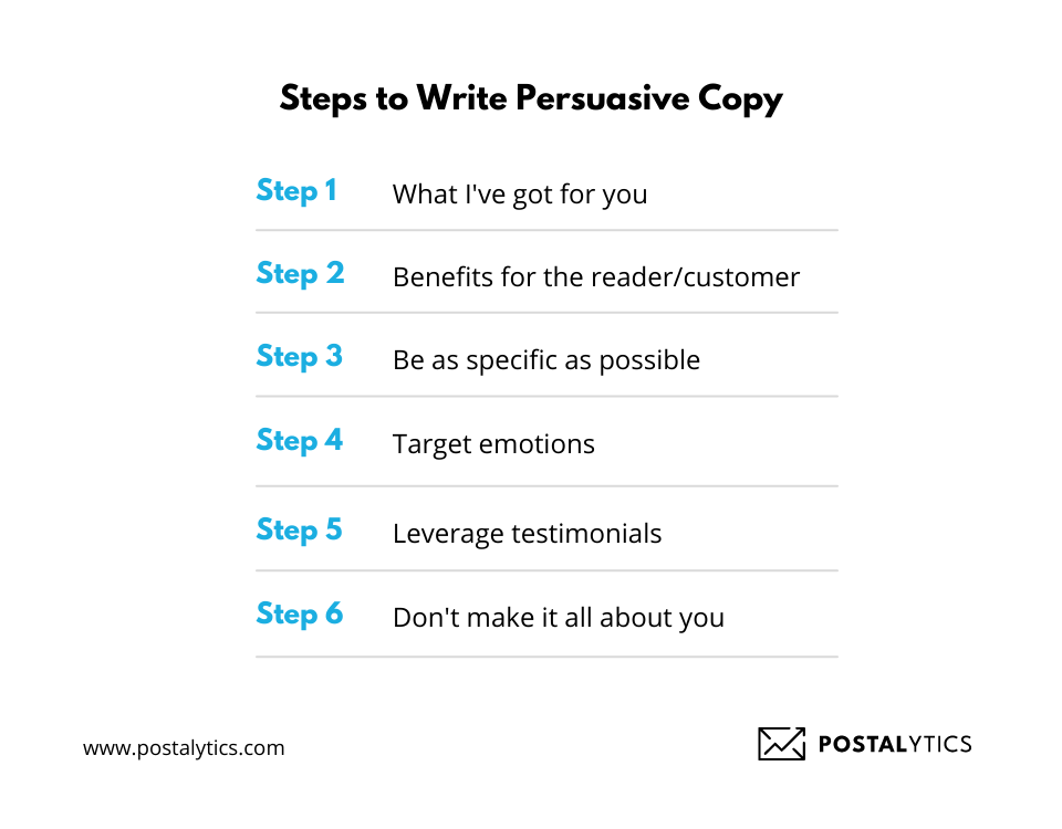 How to Write Persuasive Copy