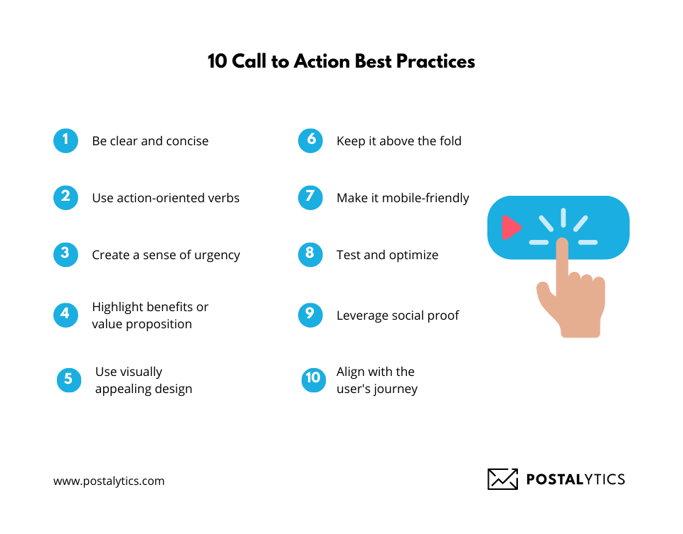 Add a call-to-action (CTA)