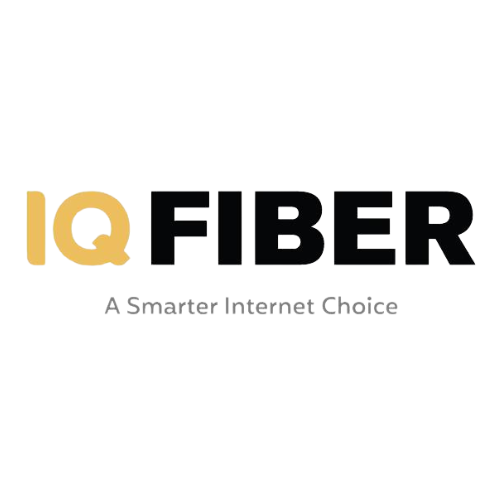 IQ Fiber logo design