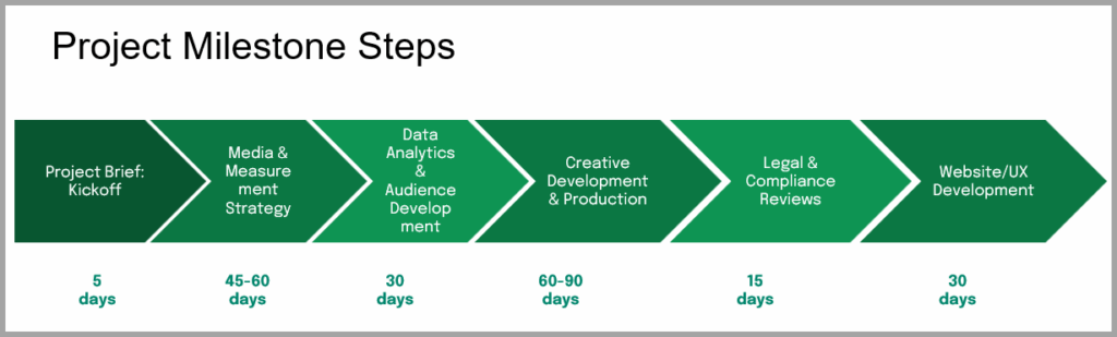 Project Timeline for regulated industries