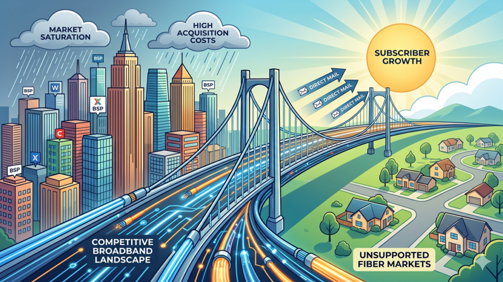 Why Broadband Marketing Direct Mail Volume is Exploding at the Fastest Growing BSP's